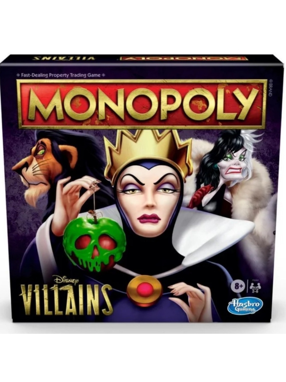 Disney Villains Monopoly Edition Board Game by Hasbro